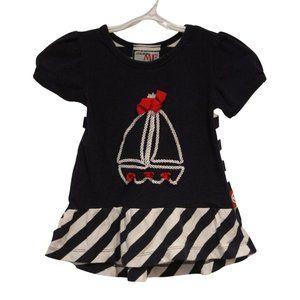 3/$20 🏷 Love Being Me Nautical Tshirt Dress Size 2T